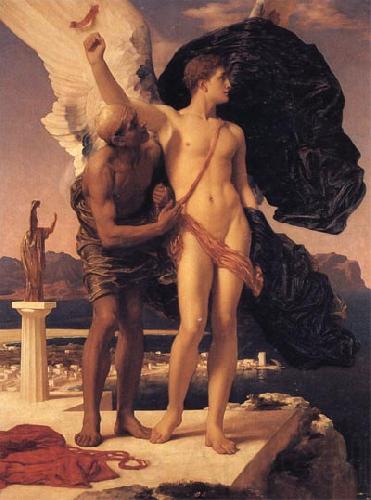 Lord Frederic Leighton Daedalus and Icarus France oil painting art